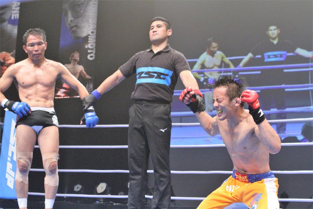 Zst ジェイク ムラタがj太郎に判定勝ちで王者に 関鉄矢が浜松ヤマト下す 小金翔が国際戦勝利 8 13 Zst 66 Swat 170 ゴング 格闘技