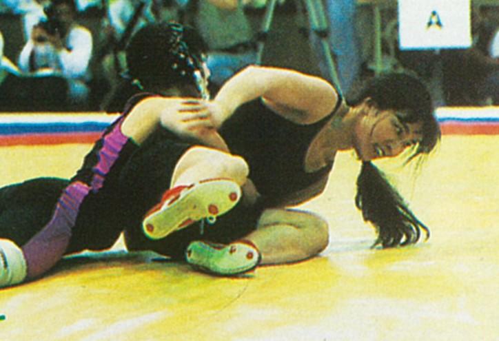 1993年5月の格闘技 女子プロレスを引退したジャガー横田が女子レスリング選手権に初挑戦 ゴング格闘技