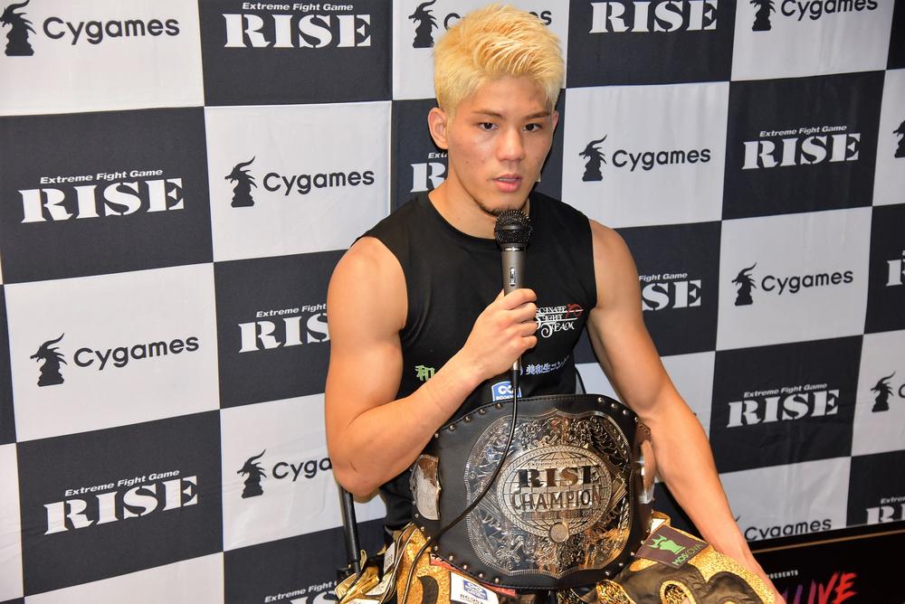 Rise Koで優勝の原口健飛 決勝前はプレッシャーで泣きそうになった 白鳥大珠とはケリをつけたい ゴング格闘技