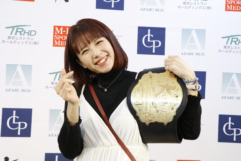 Krush 新王者 菅原美優 試合前の苦しみを告白 私は自分で環境を変えてきた 浅はかな感じには見られたくない ゴング格闘技