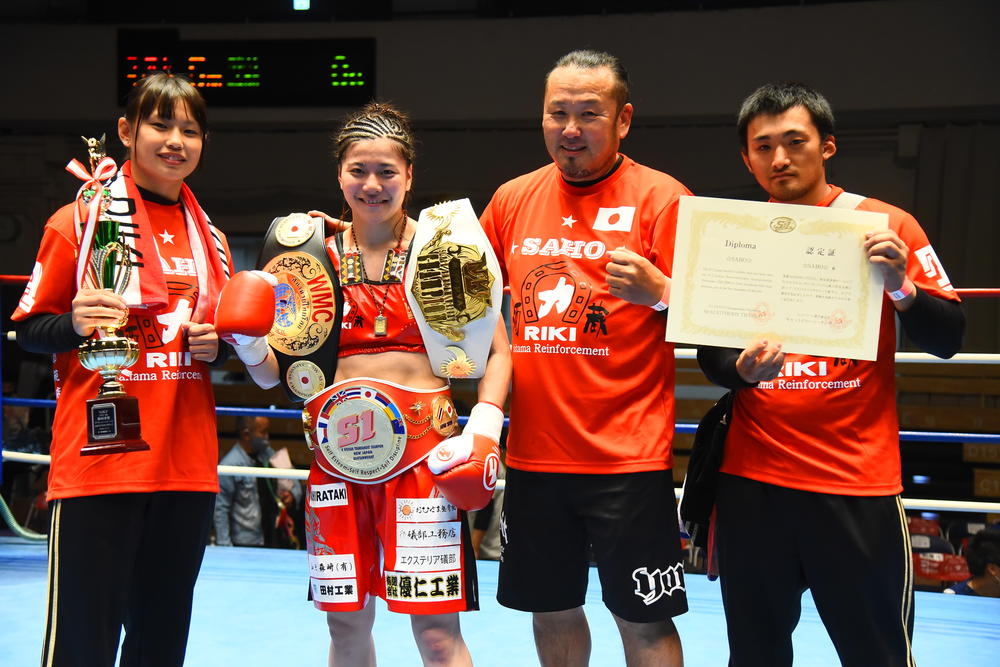 Njkf 女子三冠王の Saho がwbcムエタイ世界ランキングにランクイン 日本人女子は伊藤紗弥と2人のみ ゴング格闘技