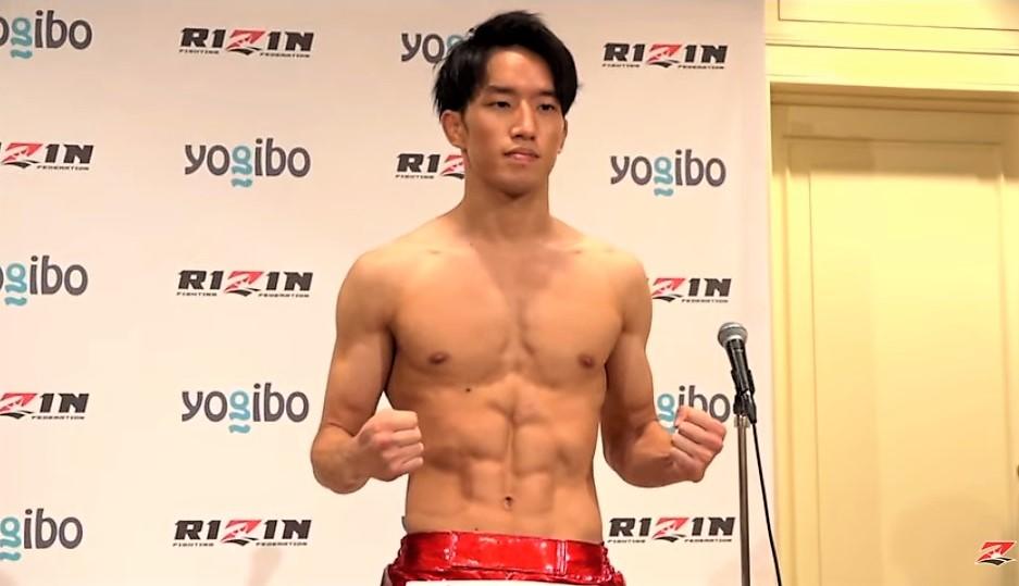 Rizin 朝倉海がバキバキの肉体で計量パス 渡部修斗と共に両者アンダー ゴング格闘技