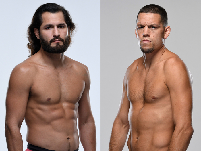 UFC】ロック様も立ち合い！ マスヴィダルvsネイトは世紀の死闘となるか